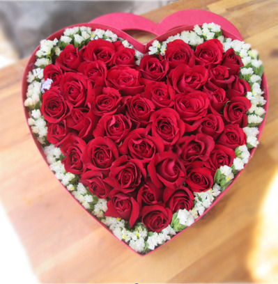 Hộp hoa hồng nhung - Love 